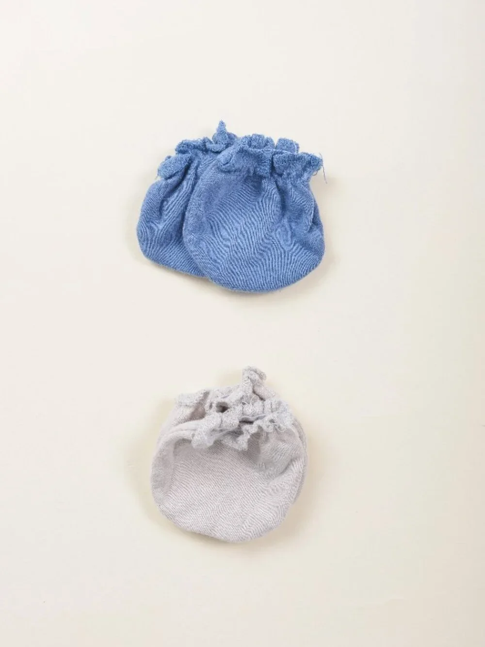 Baby Cotton Knit Gauze Mittens Bundle 6 pairs